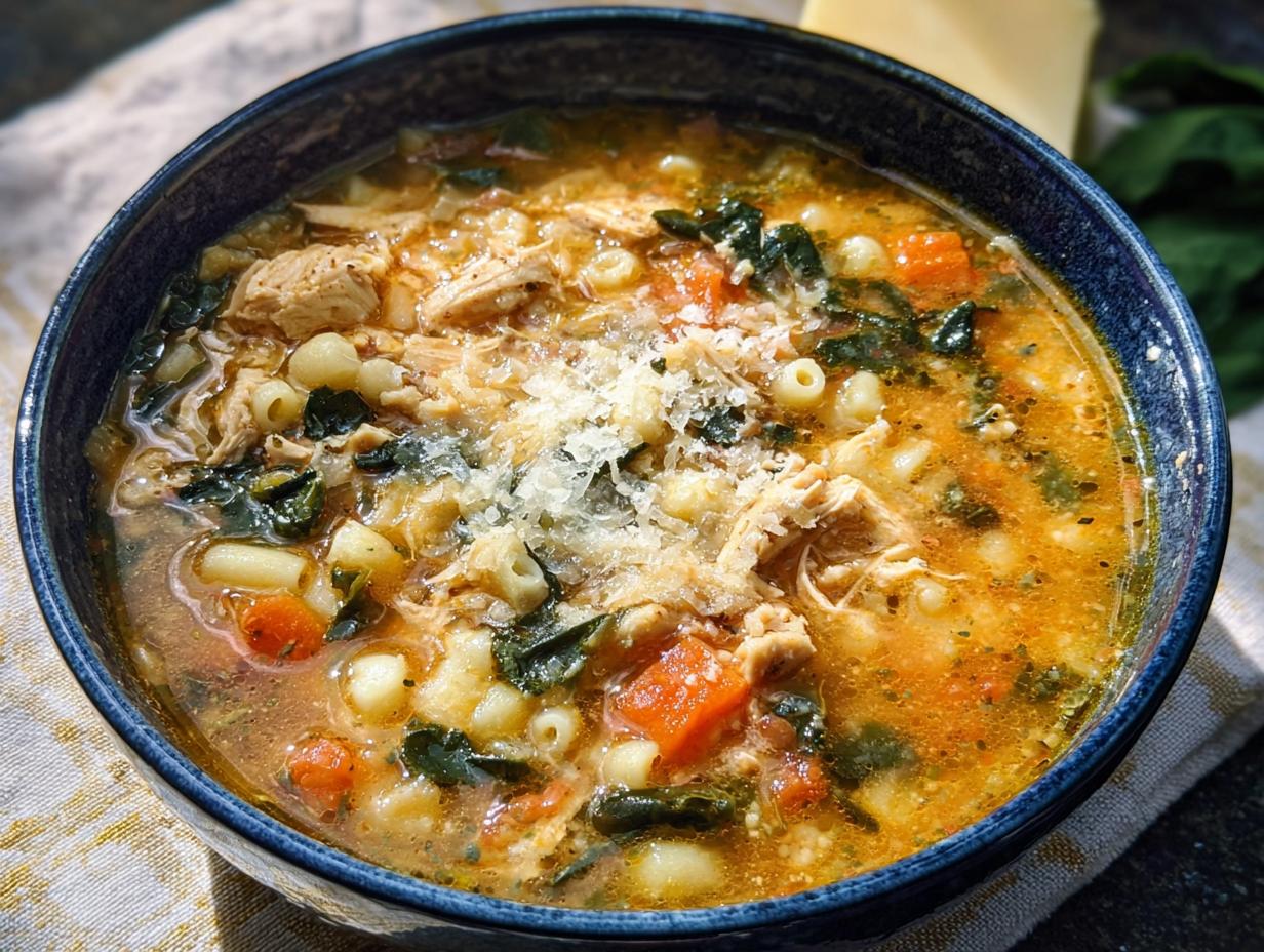 Chicken Parmesan Soup