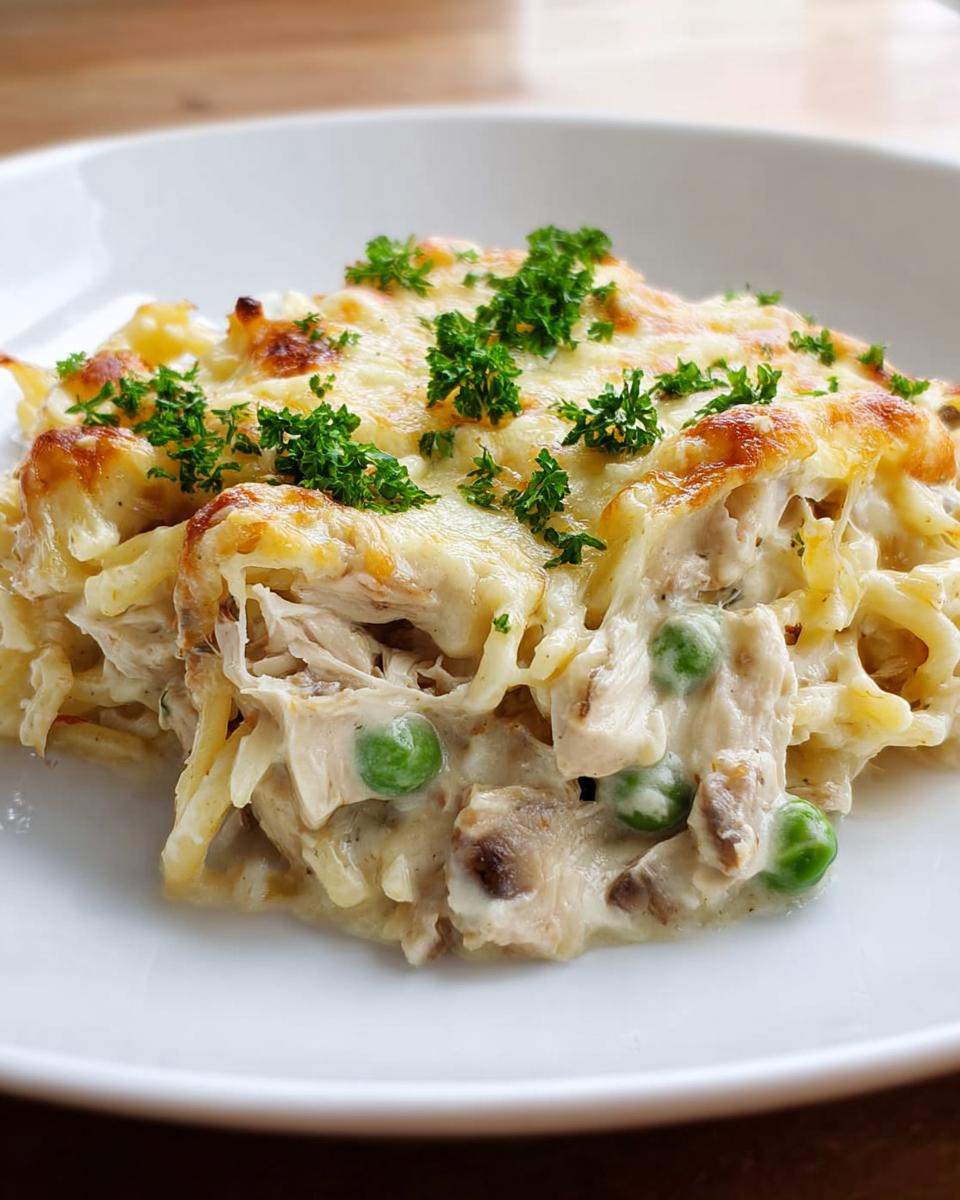 Chicken Tetrazzini - detail 1