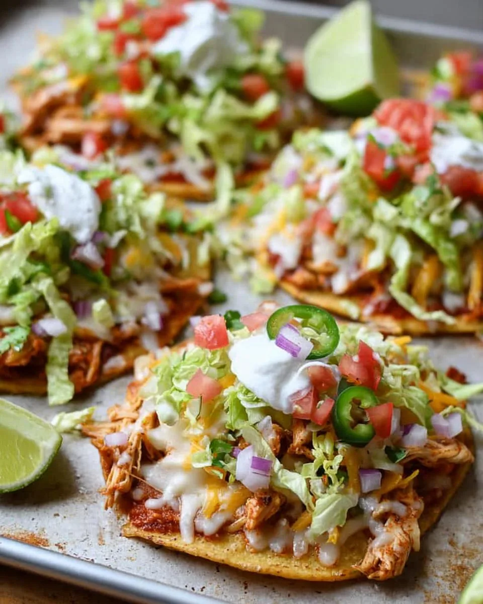 Chicken Tostadas - detail 4