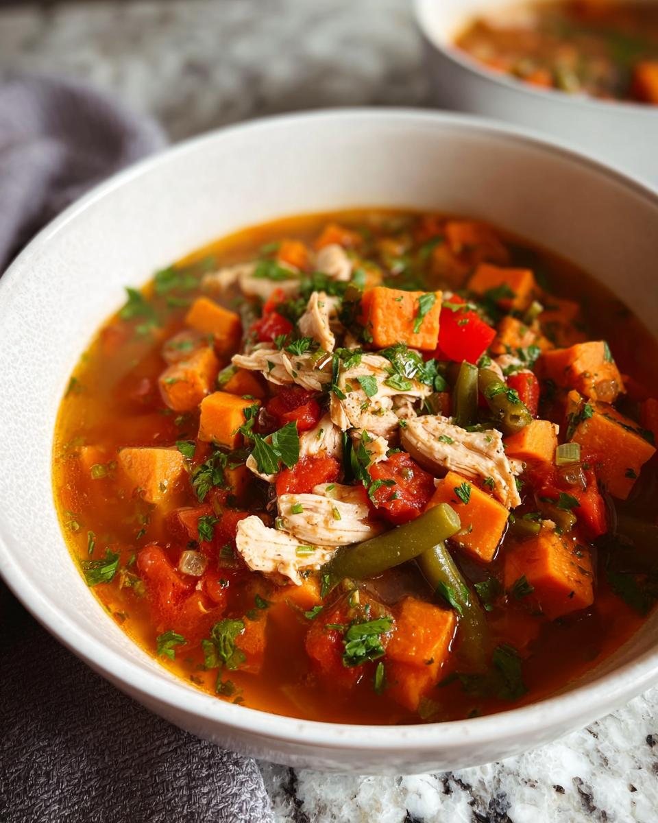 Chicken Vegetable Soup - detail 1