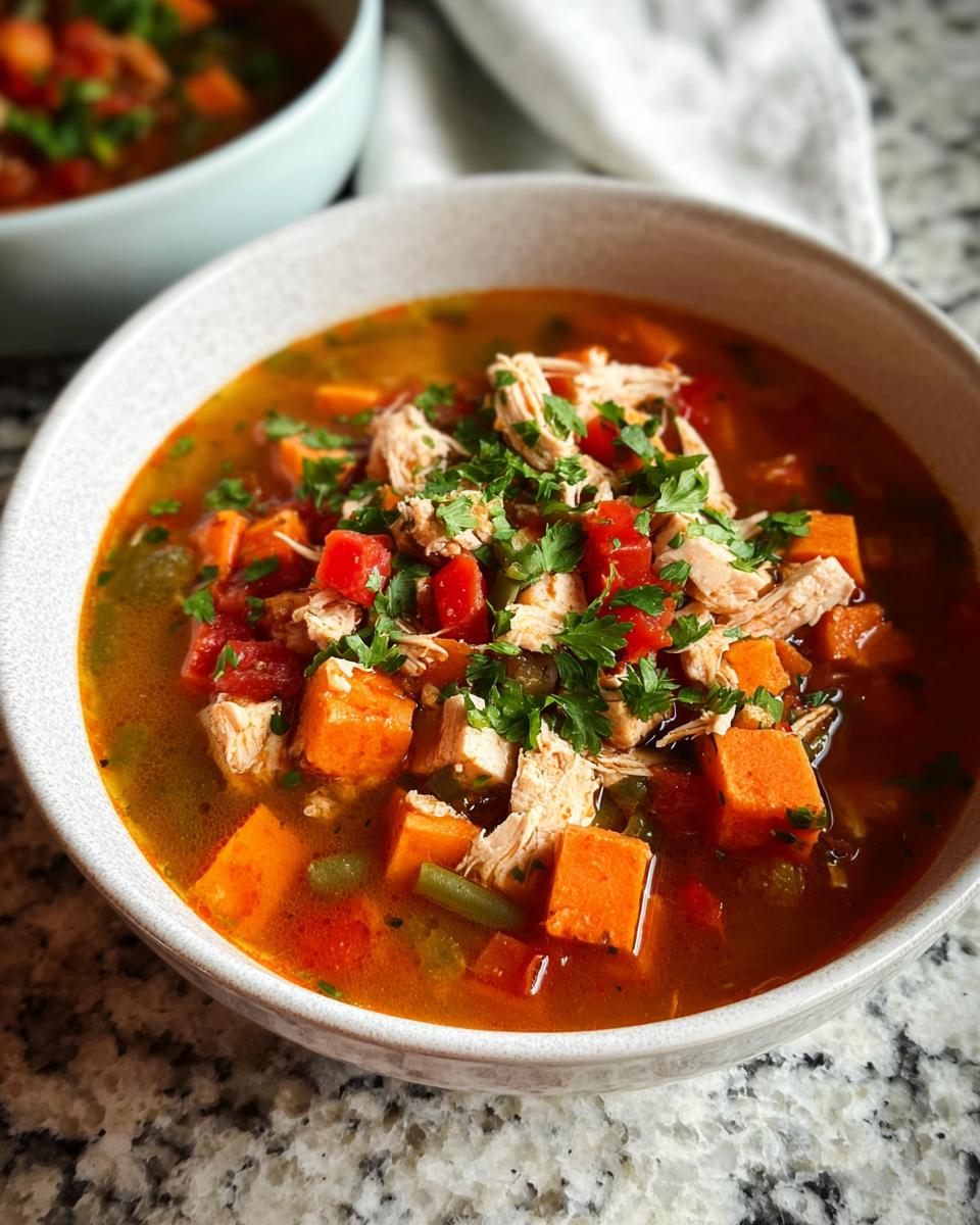 Chicken Vegetable Soup - detail 2