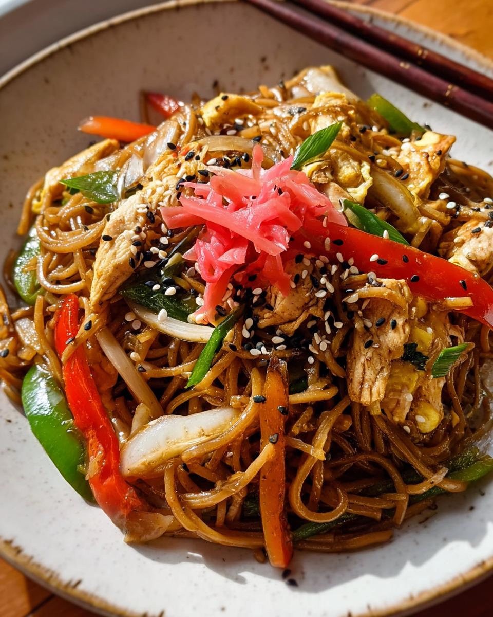 Chicken Yakisoba - detail 2