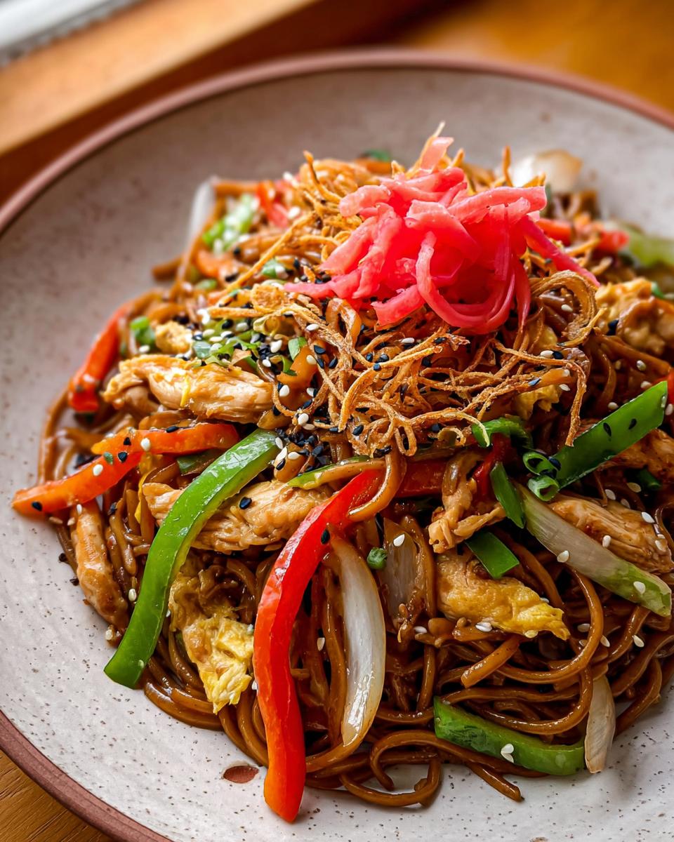 Chicken Yakisoba - detail 3