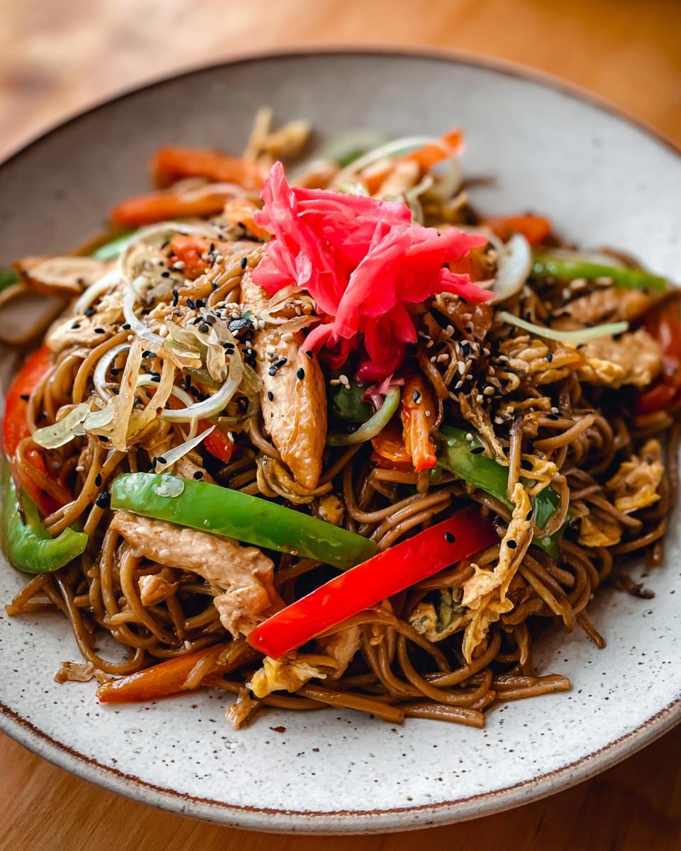 Chicken Yakisoba - detail 4