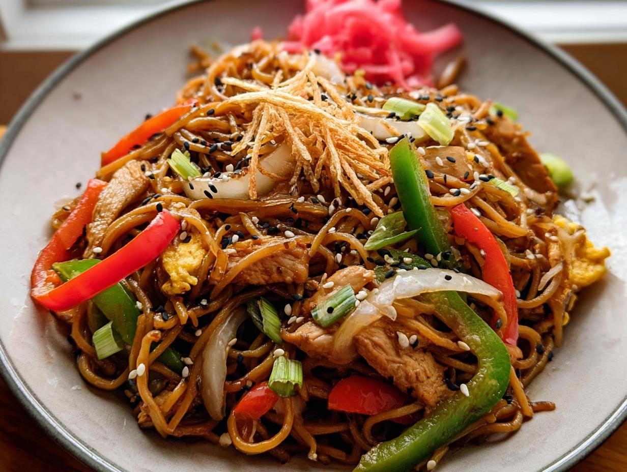 Chicken Yakisoba