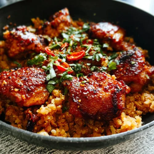Chicken and Cauliflower Rice