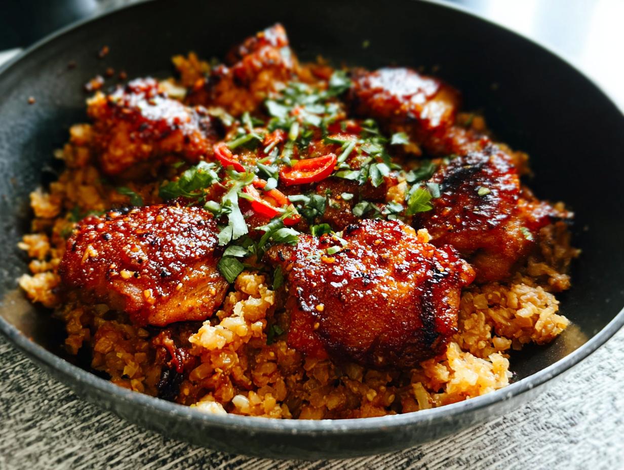 Chicken and Cauliflower Rice