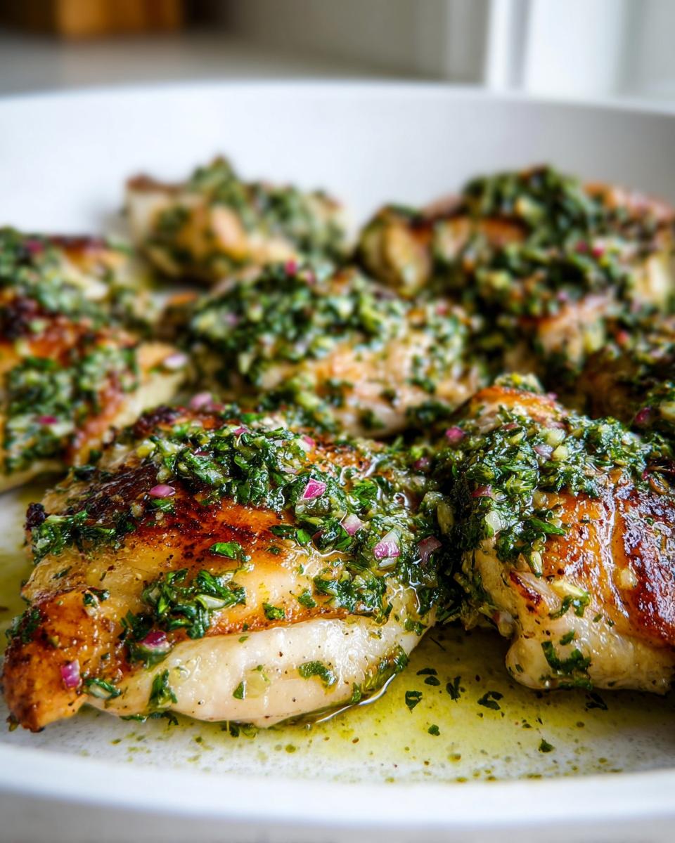 Chimichurri Chicken - detail 1