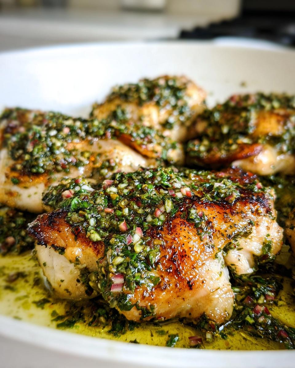 Chimichurri Chicken - detail 2