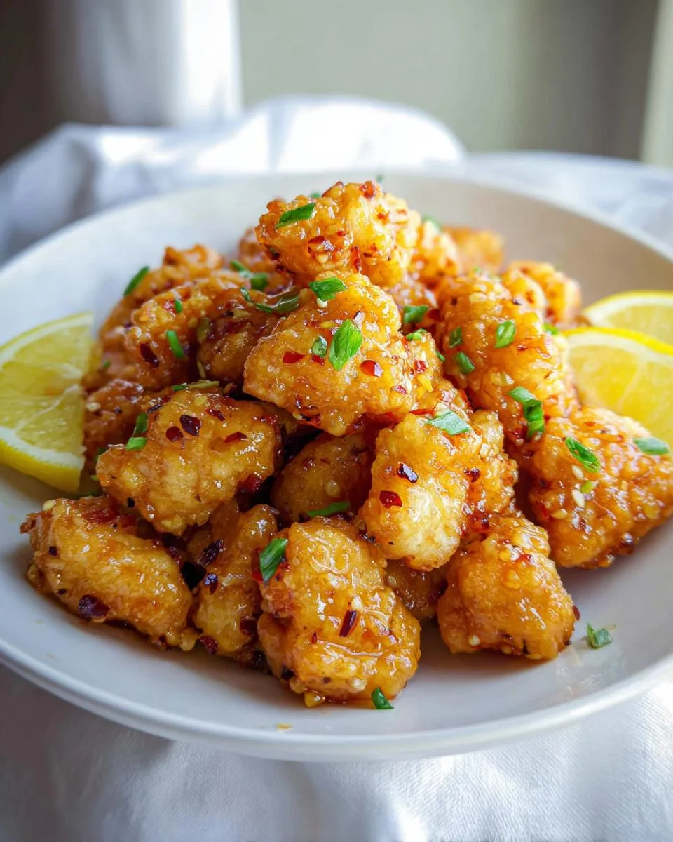 Chinese Lemon Chicken - detail 2