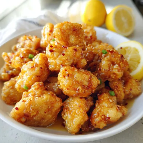 Chinese Lemon Chicken
