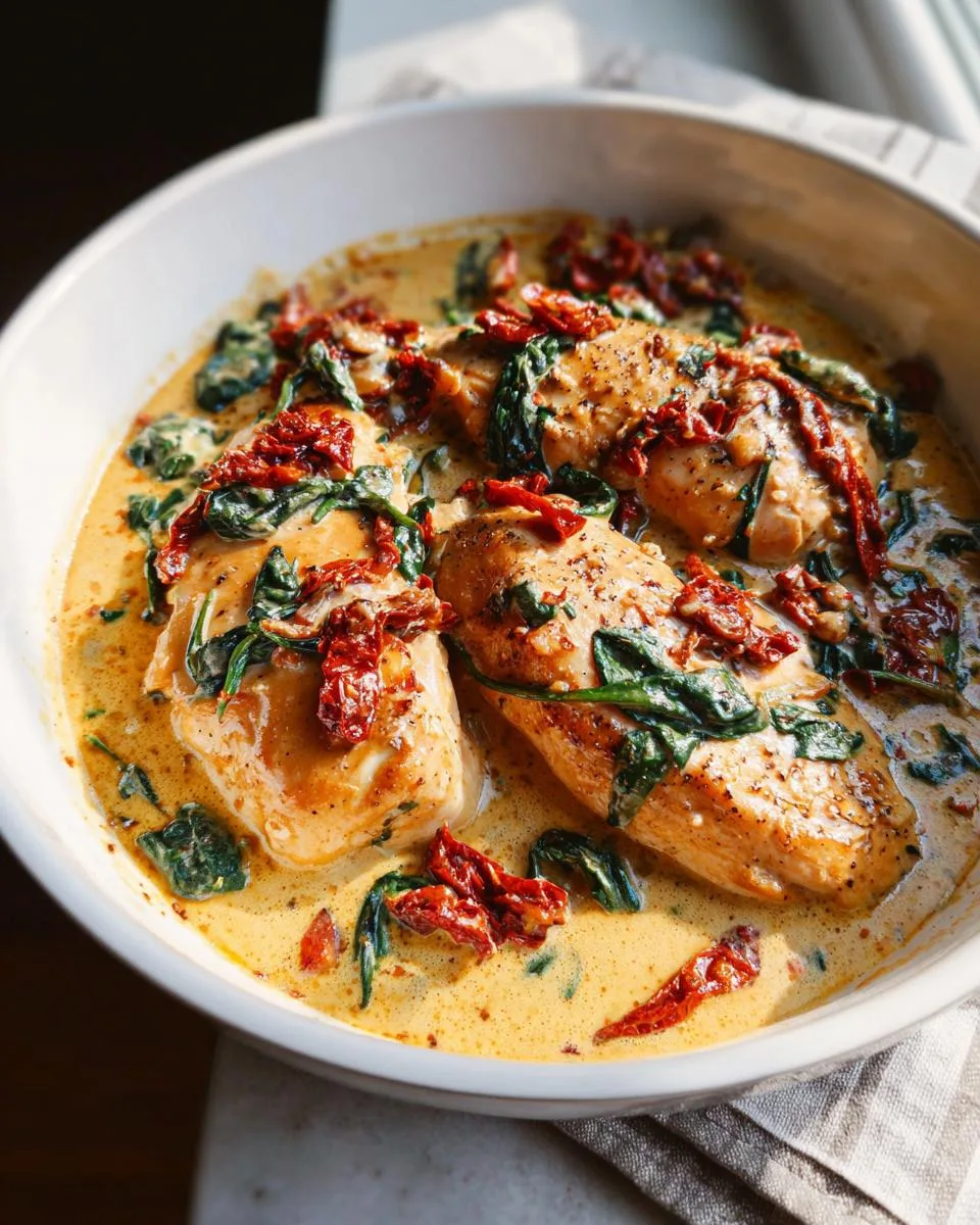Creamy Tuscan Chicken - detail 2