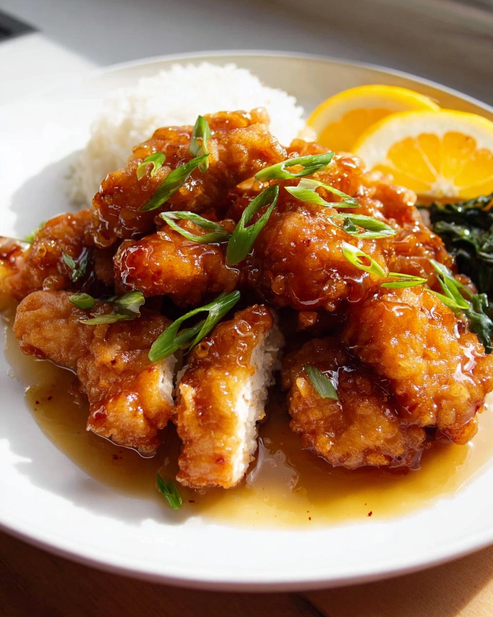 Crispy Chinese Lemon Chicken - detail 1