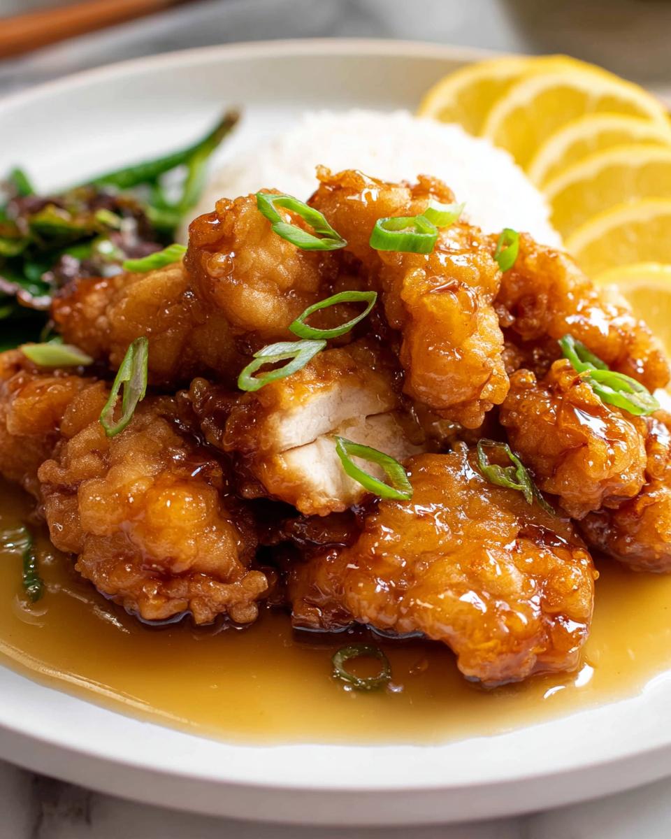 Crispy Chinese Lemon Chicken - detail 4