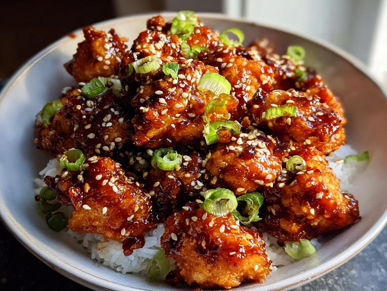 Crispy Sesame Chicken