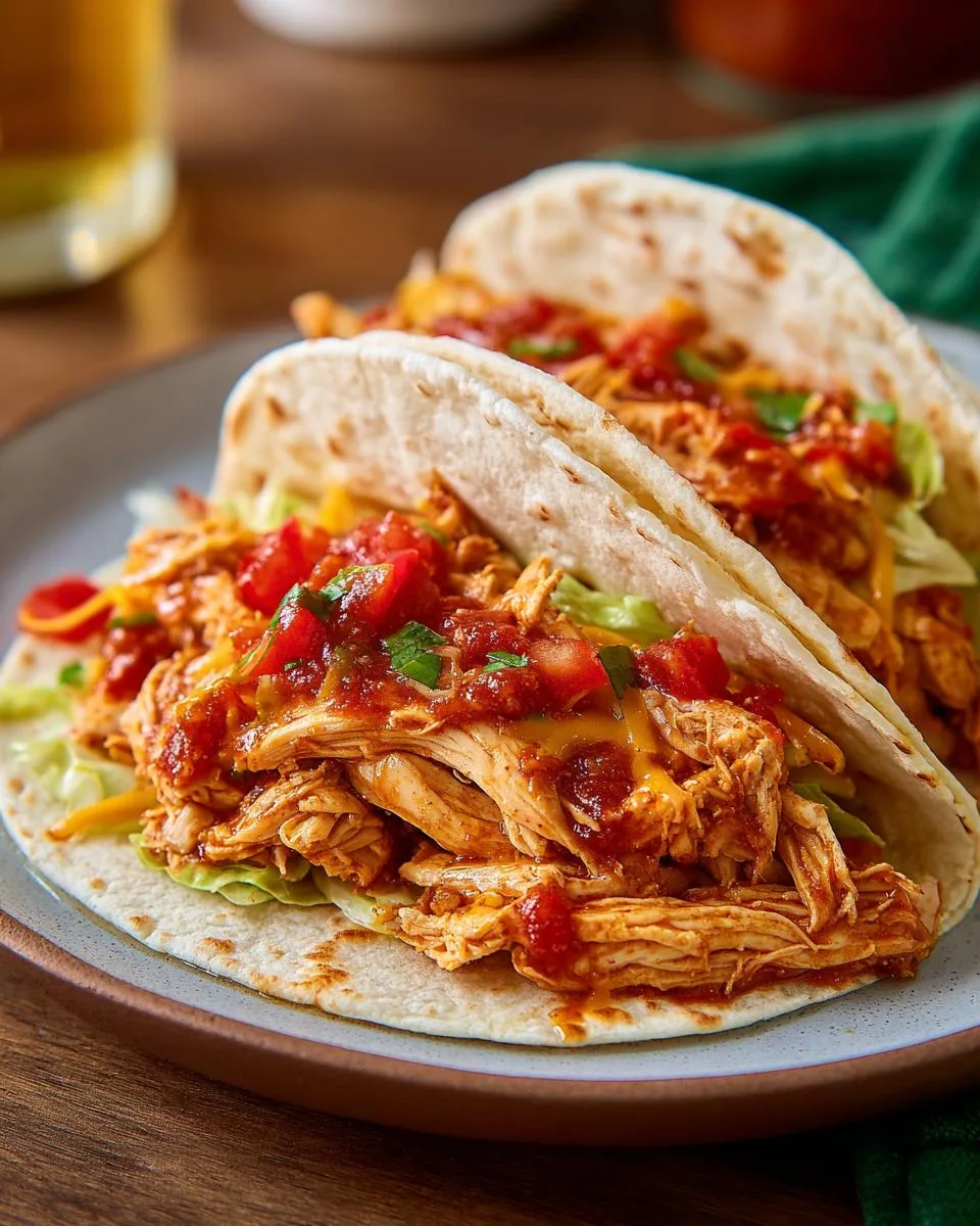 Crockpot Chicken Tacos - detail 4