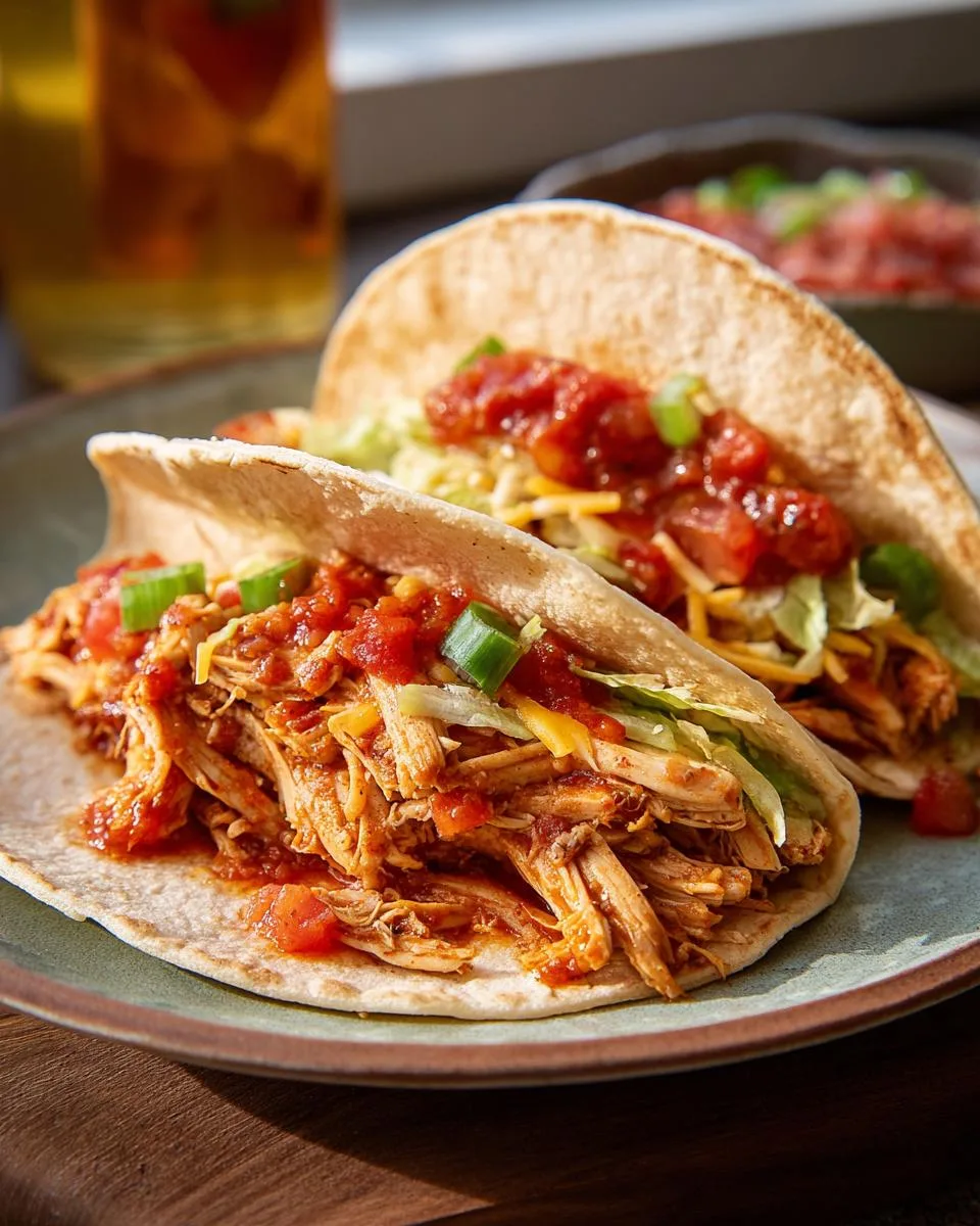 Crockpot Chicken Tacos - detail 5