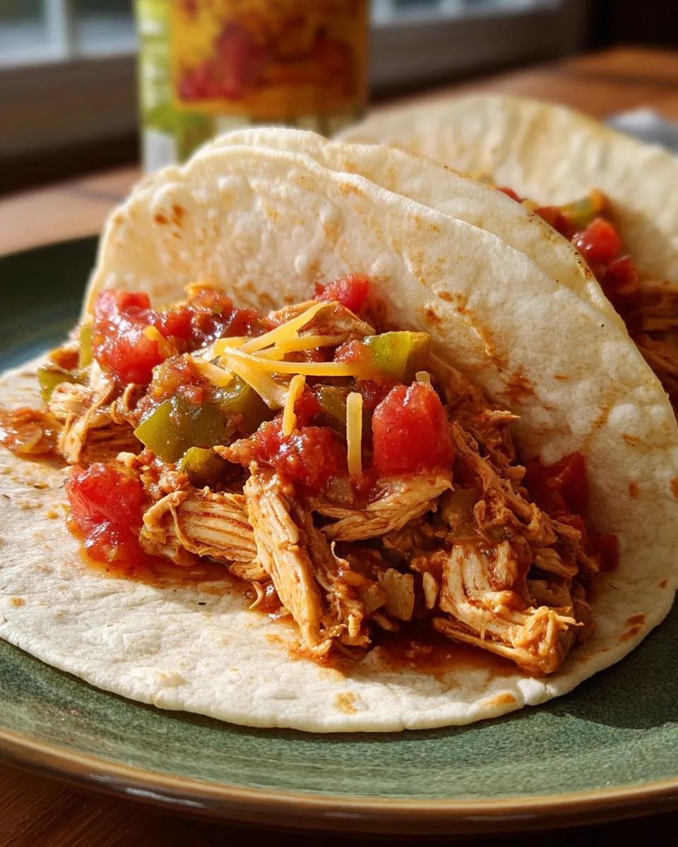 Crockpot Chicken Tacos - detail 6