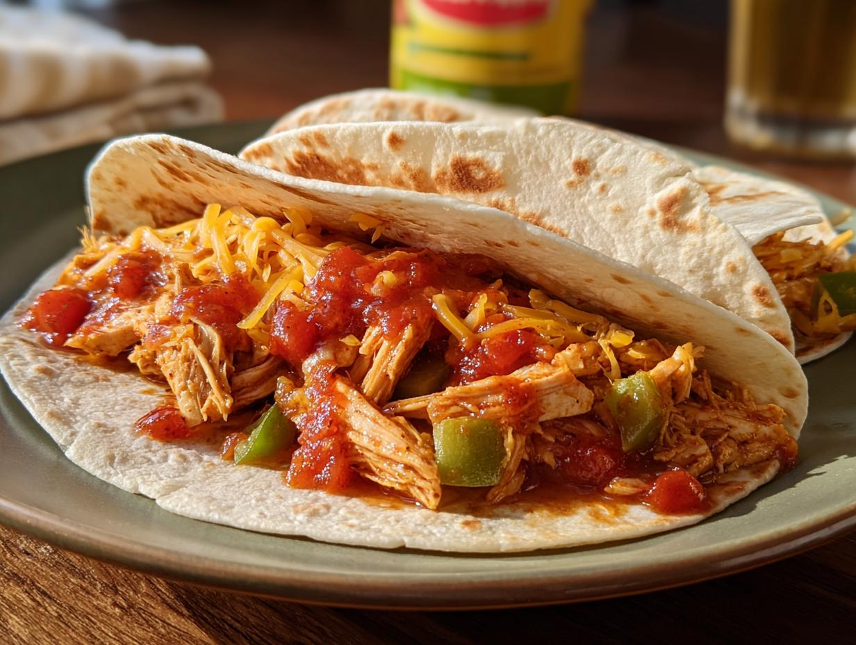 Crockpot Chicken Tacos
