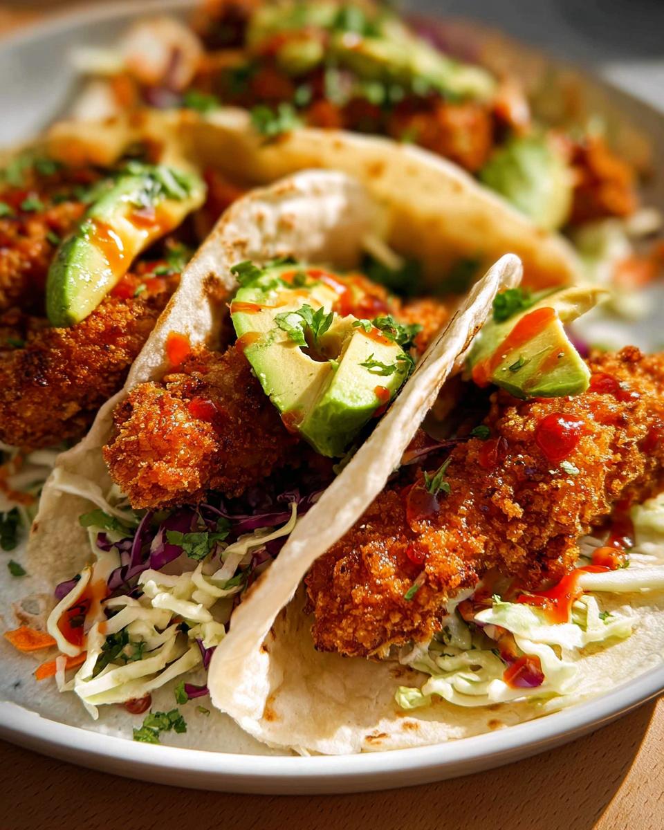 Crunchy chicken taco fingers - detail 3