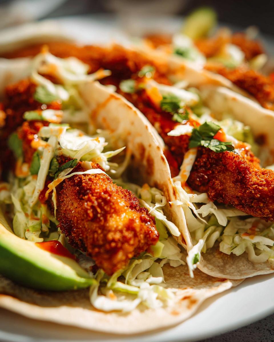 Crunchy chicken taco fingers - detail 4