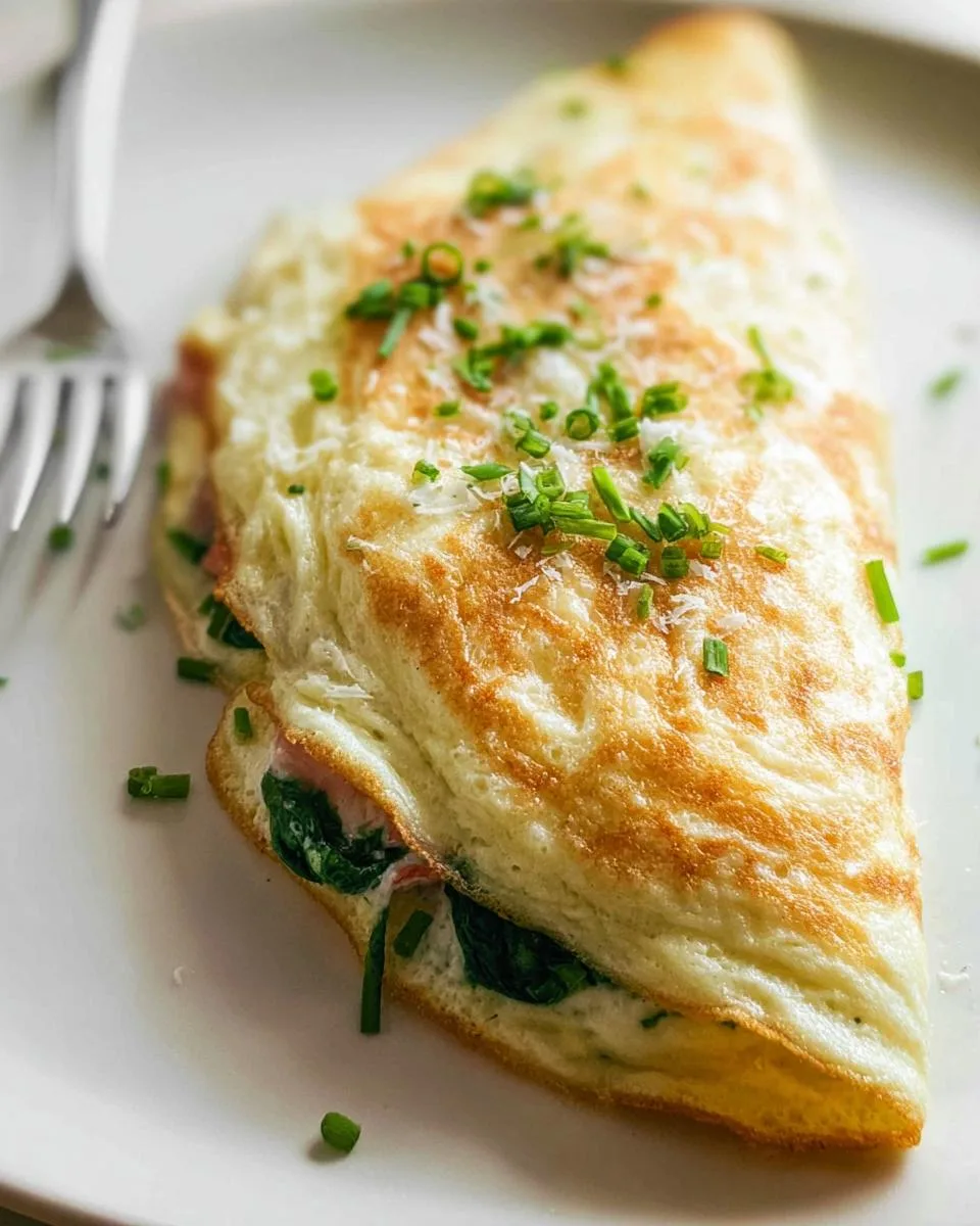 Fluffy Egg White Omelette - detail 1