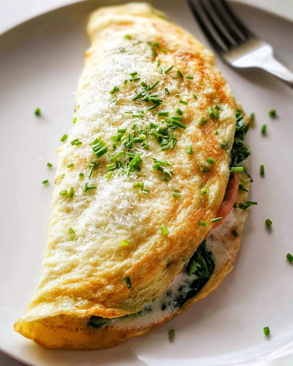 Fluffy Egg White Omelette - detail 3