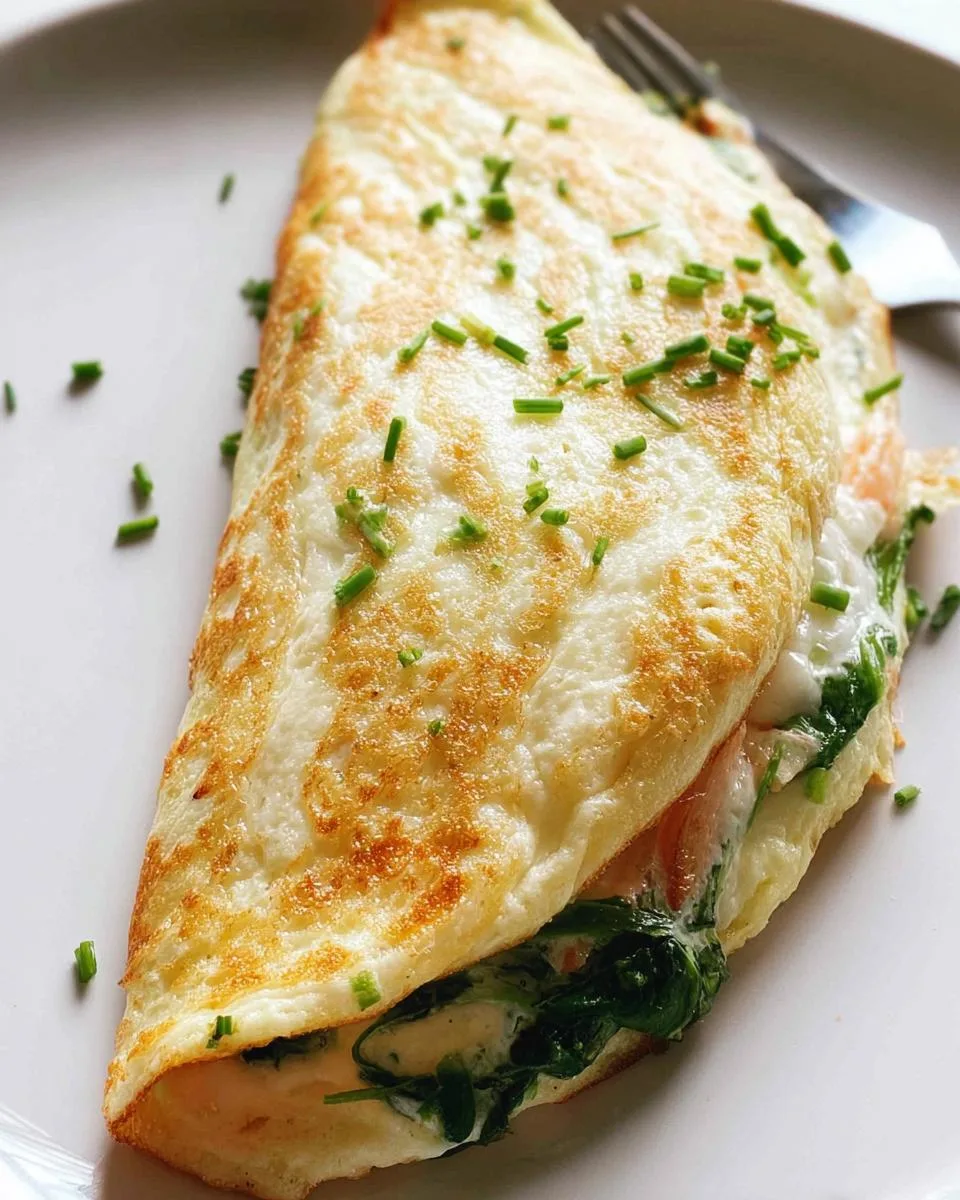 Fluffy Egg White Omelette - detail 4