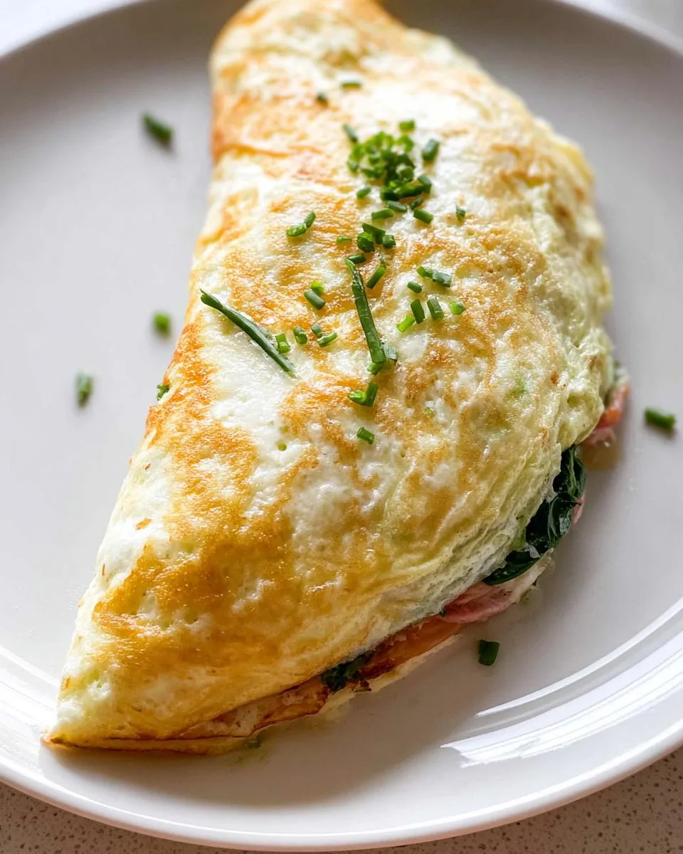 Fluffy Egg White Omelette - detail 5
