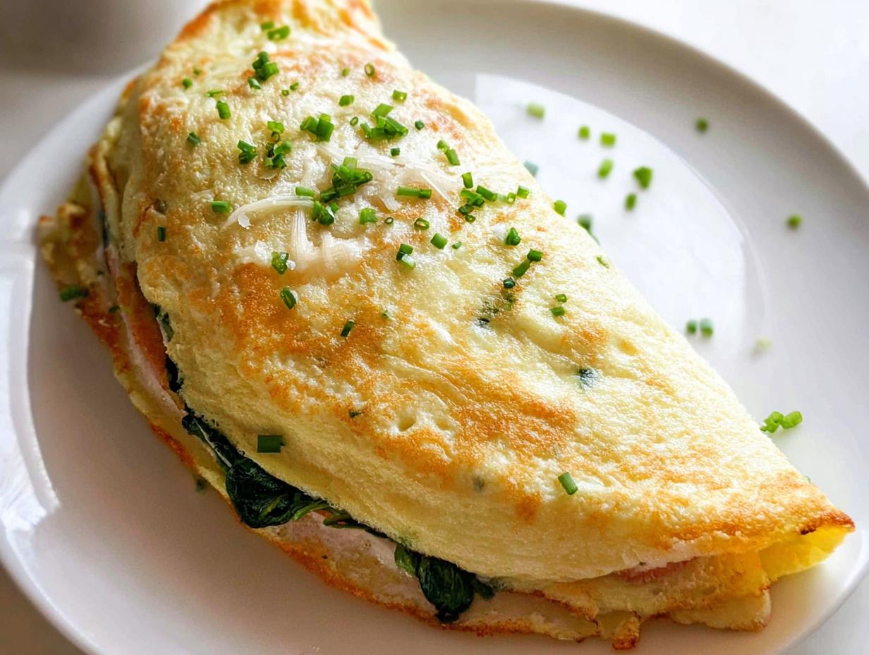 Fluffy Egg White Omelette