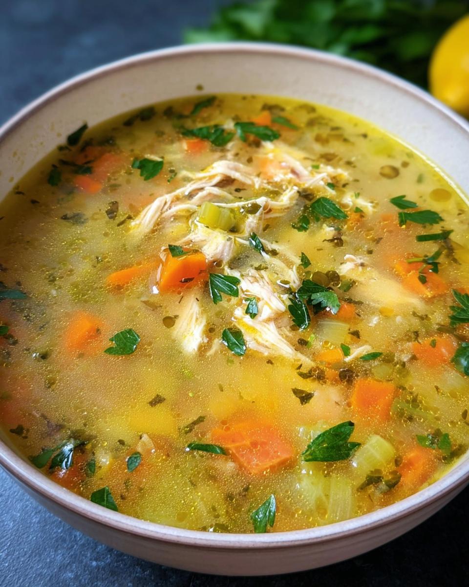 Keto Chicken Soup - detail 2