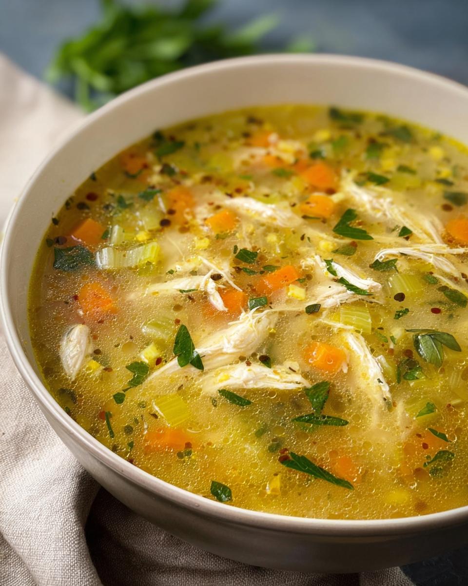 Keto Chicken Soup - detail 3