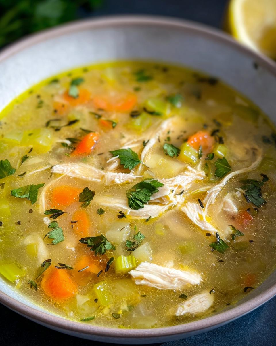 Keto Chicken Soup - detail 5