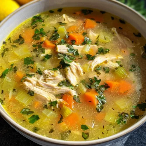 Keto Chicken Soup