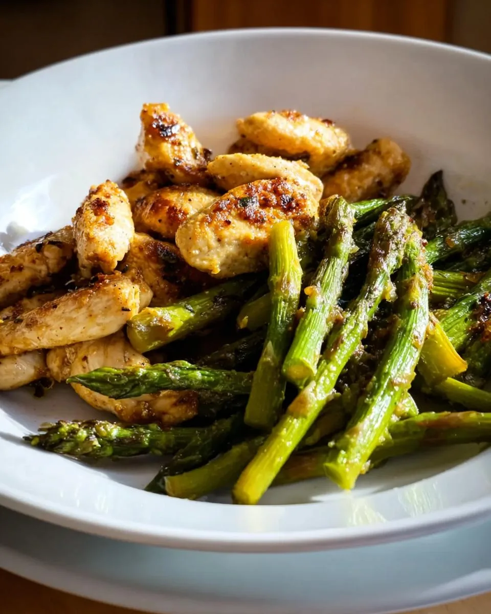 Lemon Garlic Sheet Pan Chicken and Asparagus - detail 5