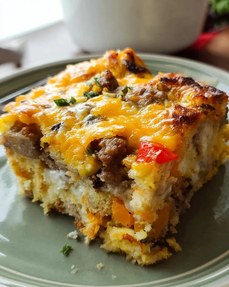 Make-Ahead Breakfast Casserole - detail 2