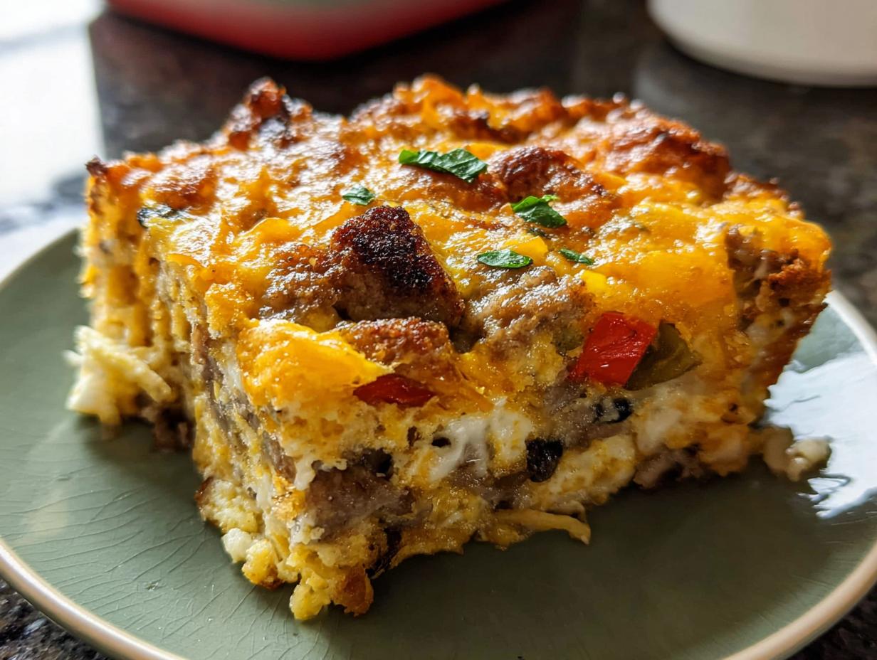 Make-Ahead Breakfast Casserole