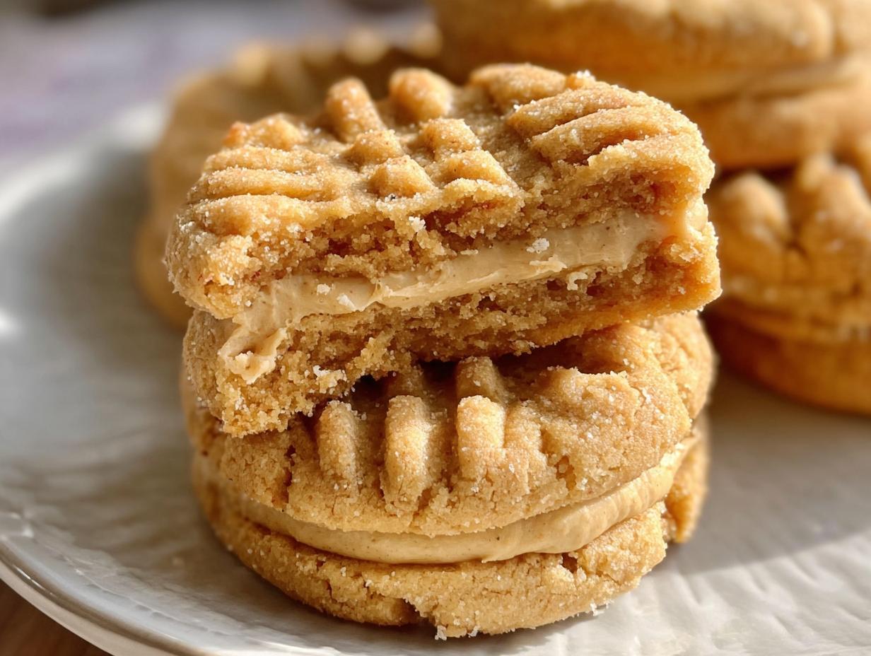 Homemade Nutter Butter Cookies