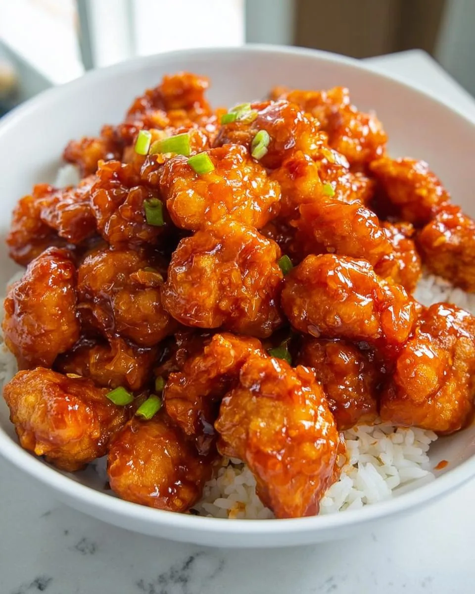 Orange Chicken Bites - detail 2
