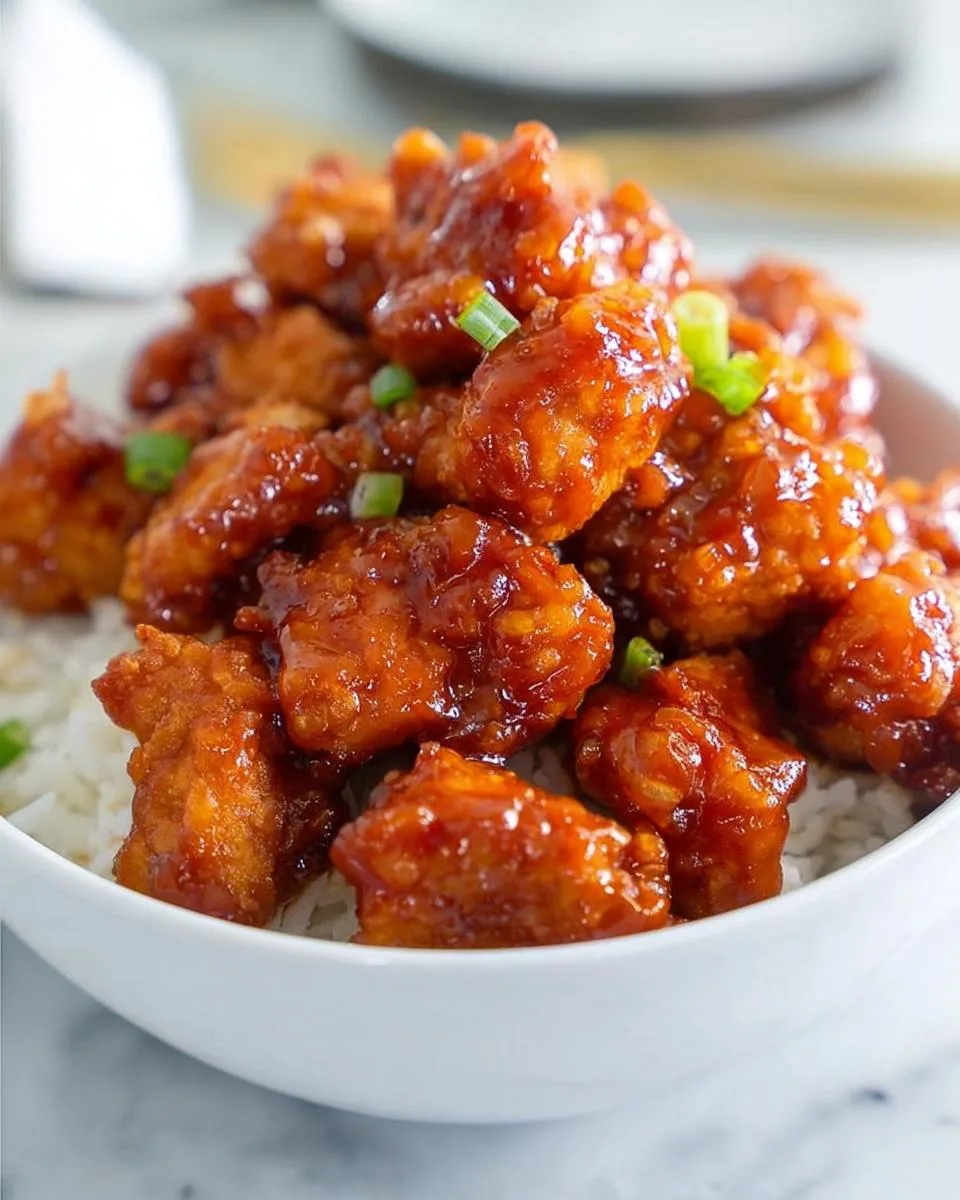 Orange Chicken Bites - detail 4