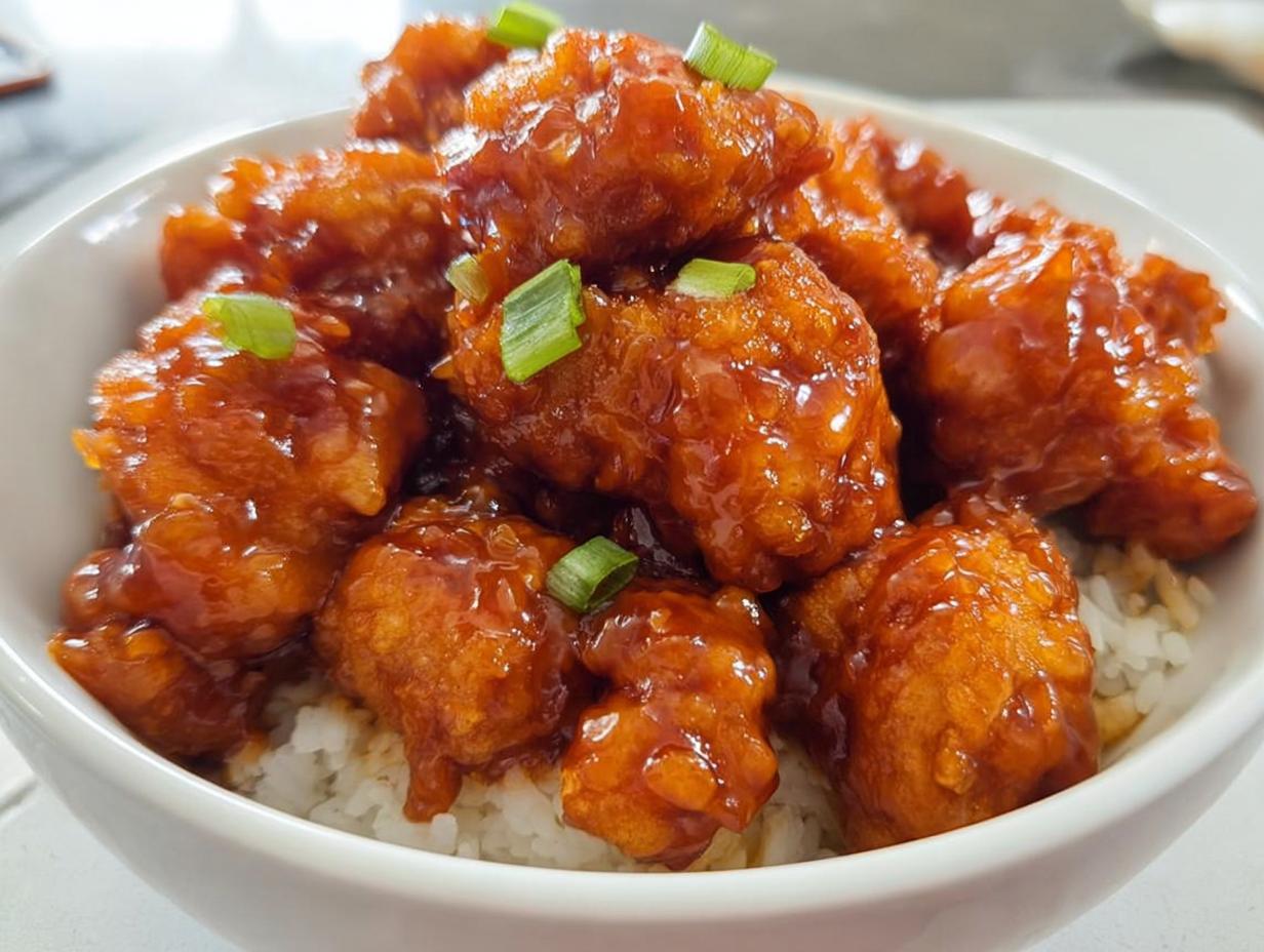 Orange Chicken Bites