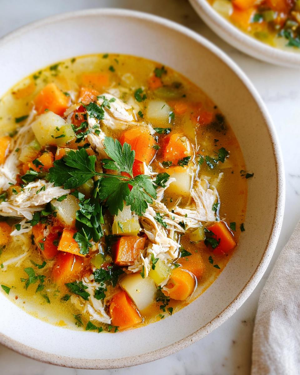 Potato Chicken Soup - detail 2