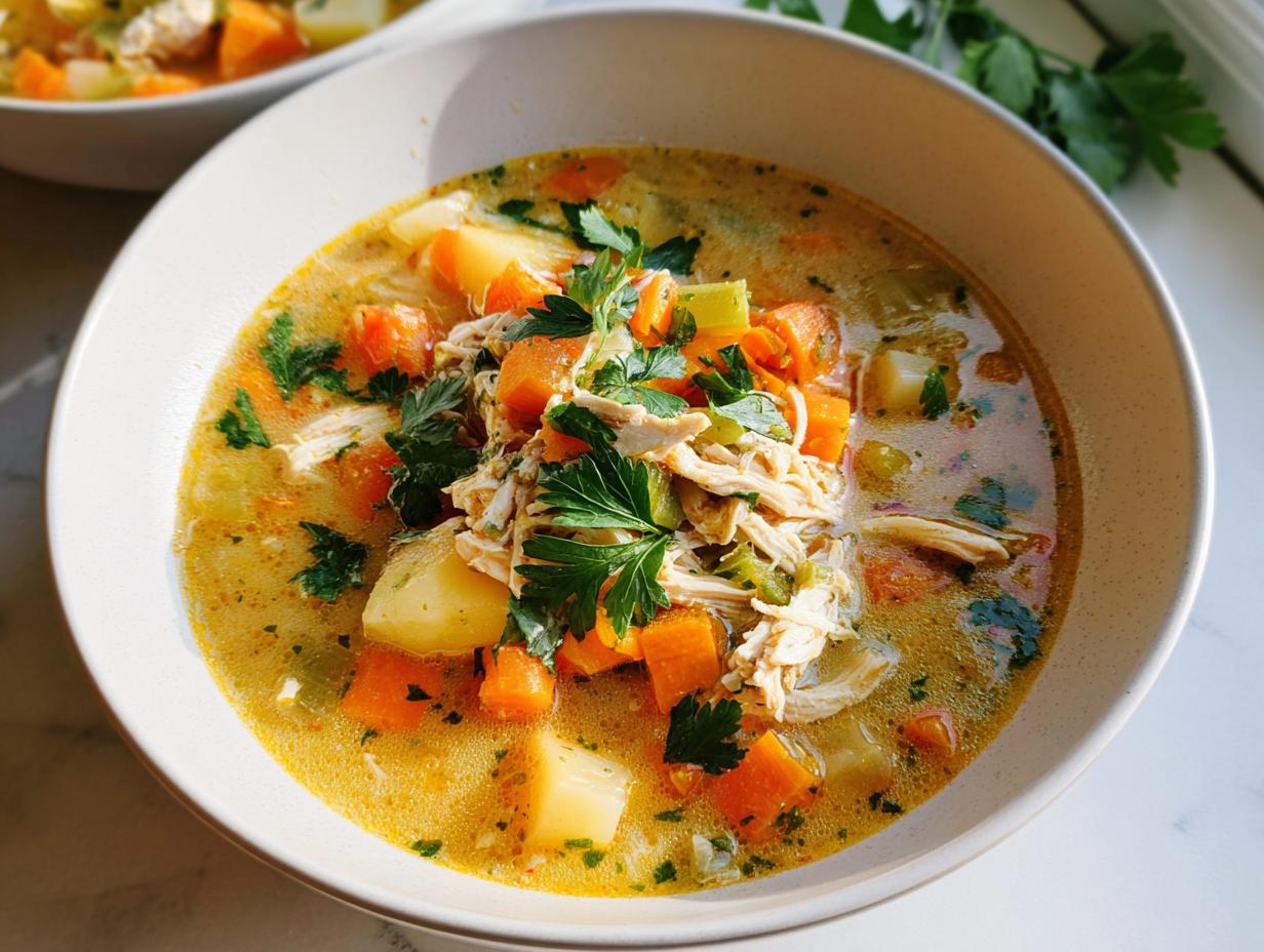 Potato Chicken Soup