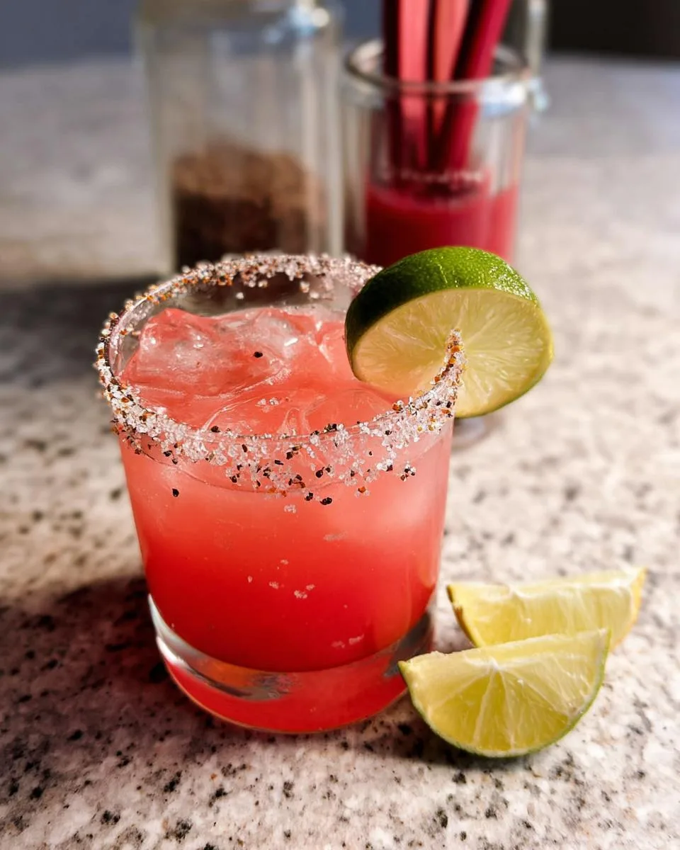 Rhubarb Margarita - detail 2