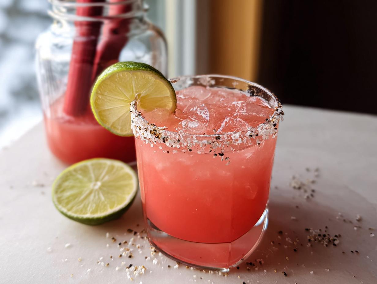 Rhubarb Margarita