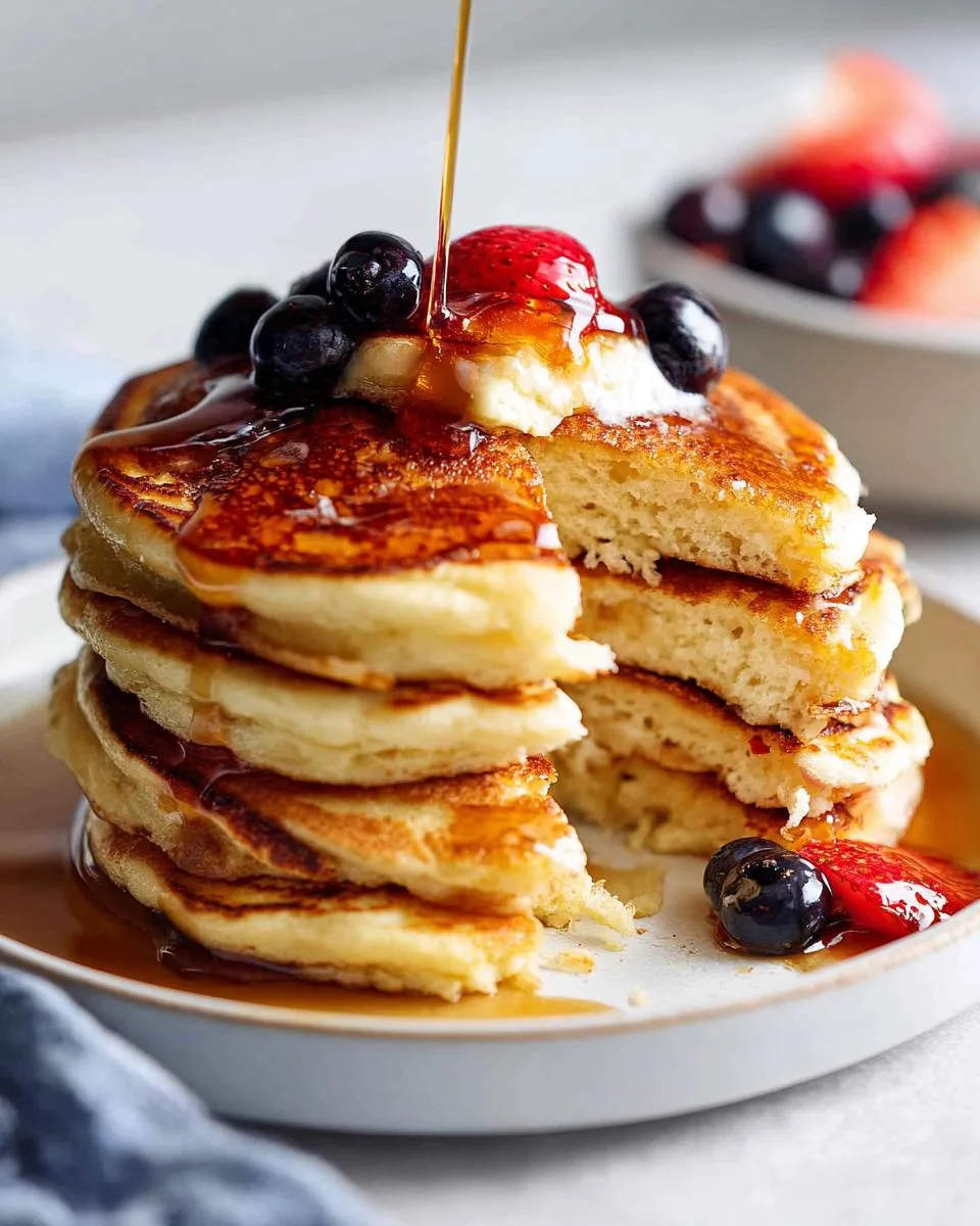 Ricotta Pancakes - detail 2