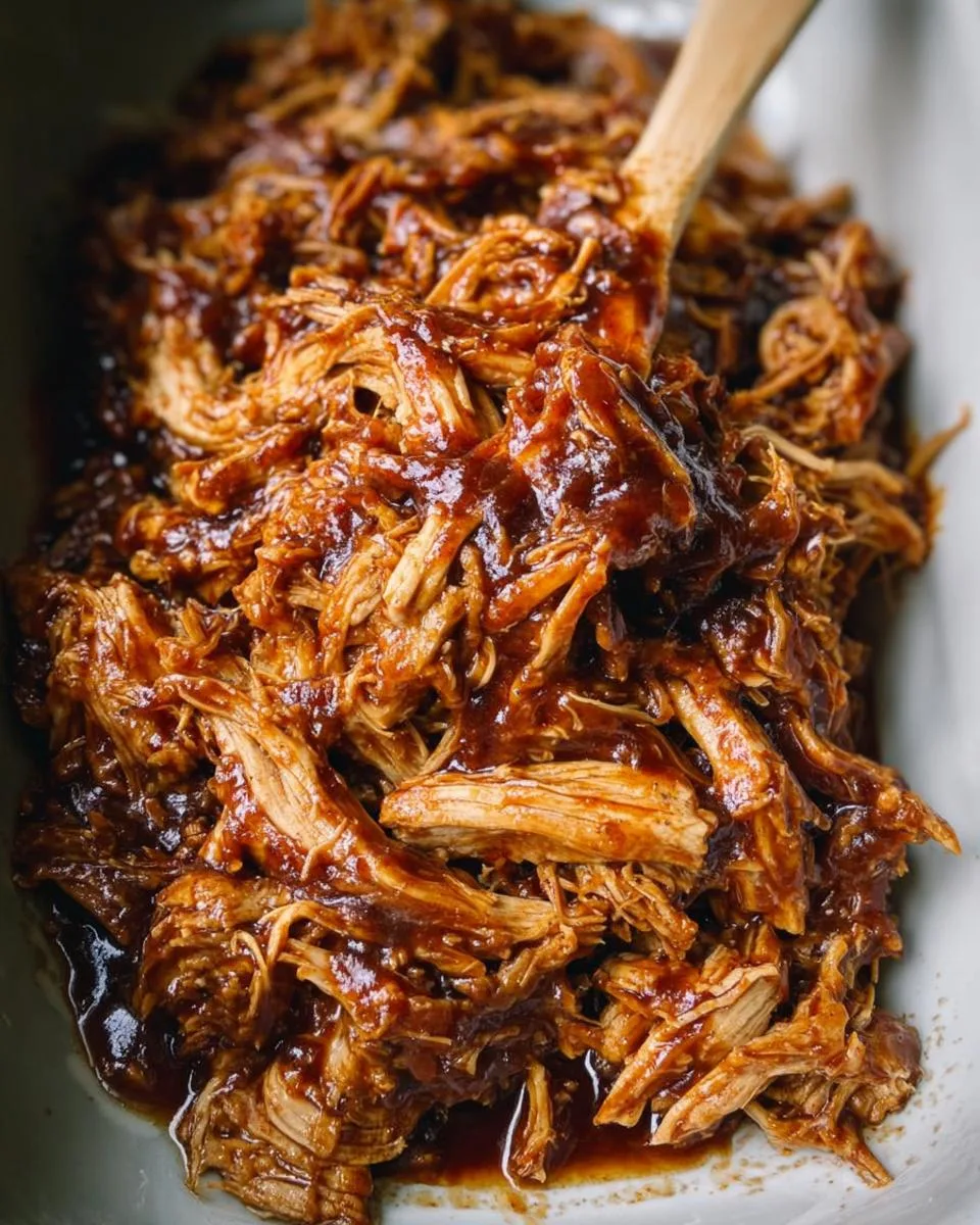 Slow Cooker BBQ Pulled Chicken - detail 5