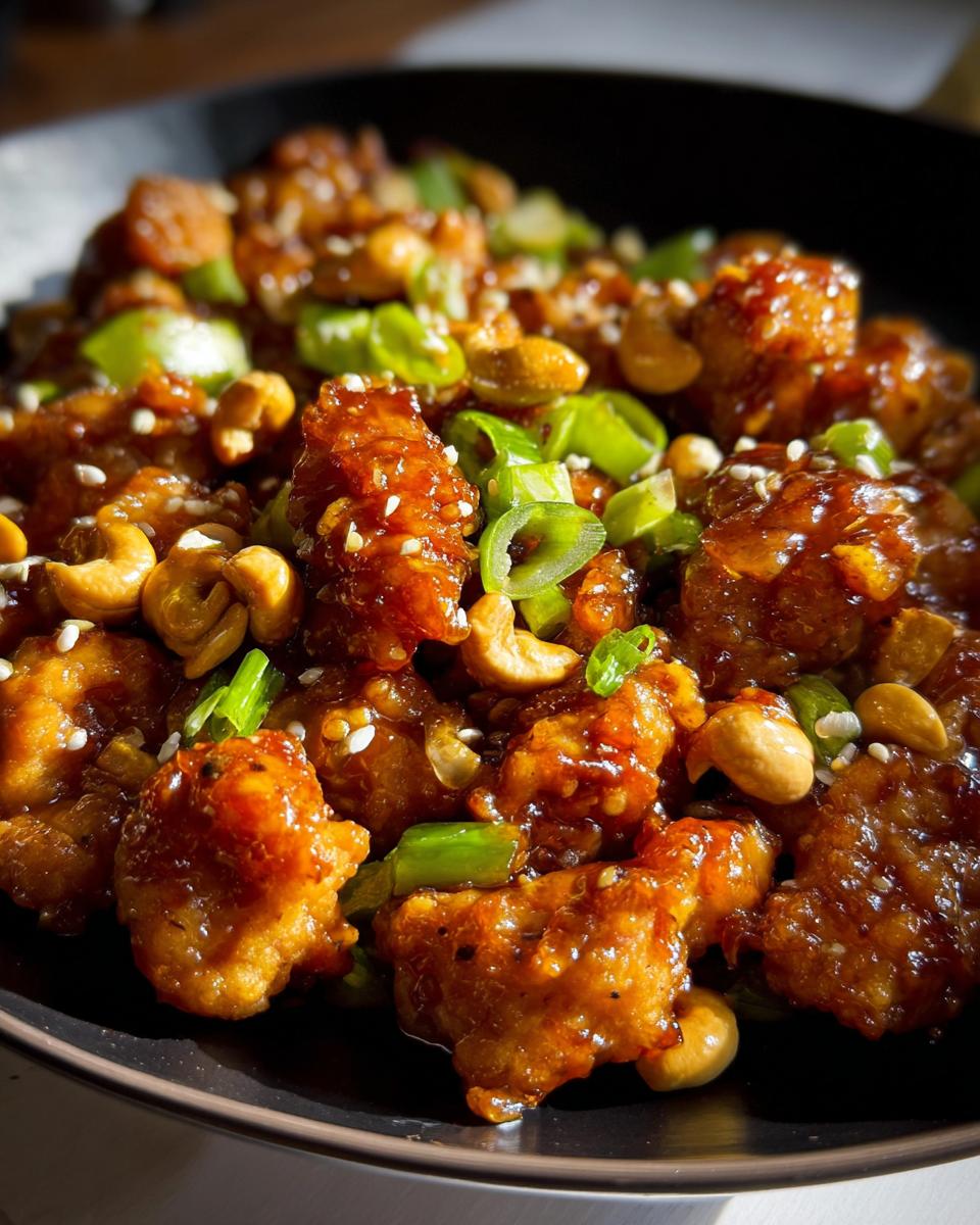 Sticky Cashew Chicken - detail 2