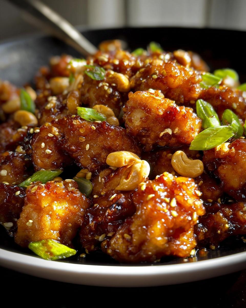 Sticky Cashew Chicken - detail 3