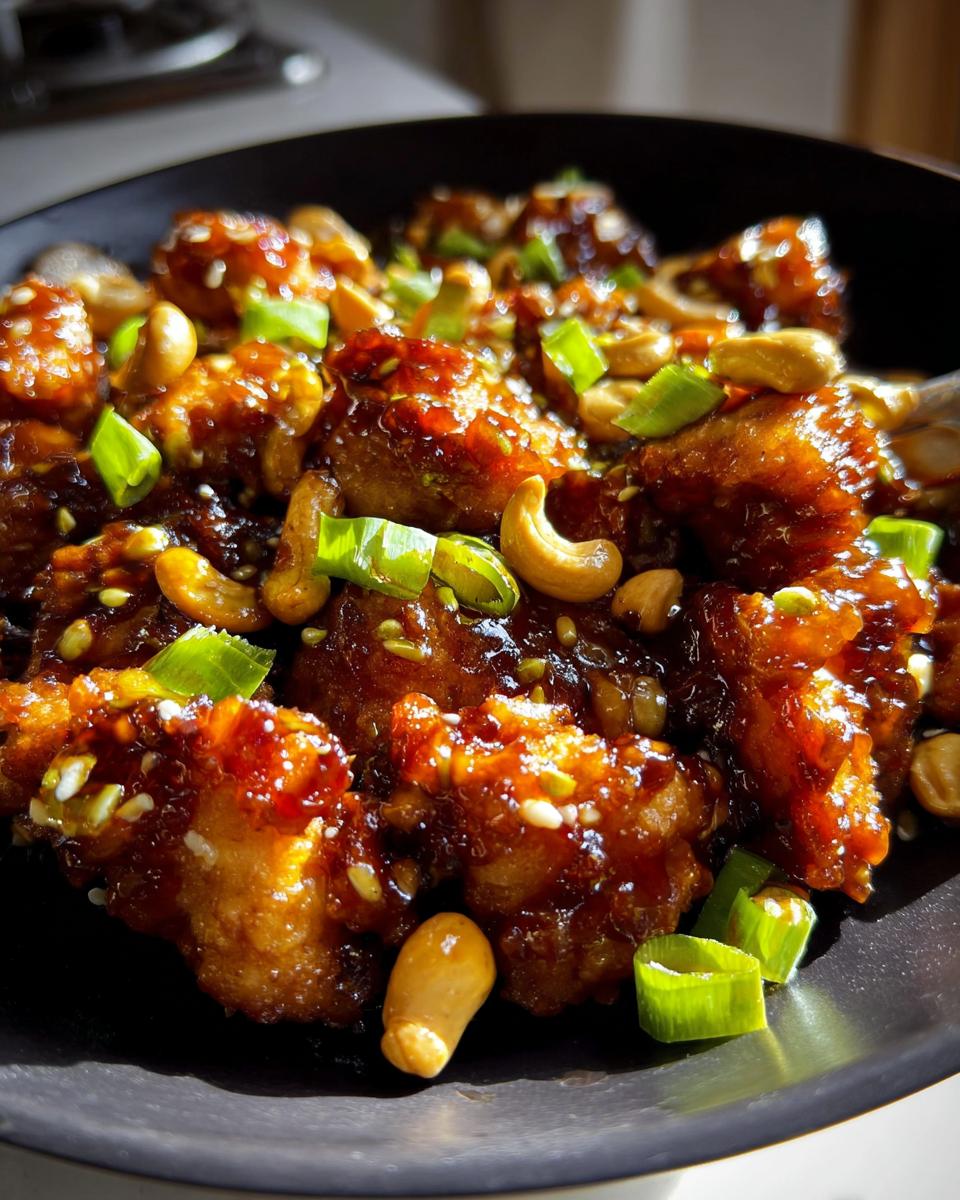 Sticky Cashew Chicken - detail 4